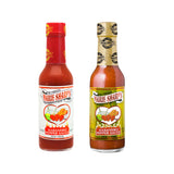 Marie Sharp's HOT and FIERY HOT Habanero Pepper Sauce Combo, 5oz each
