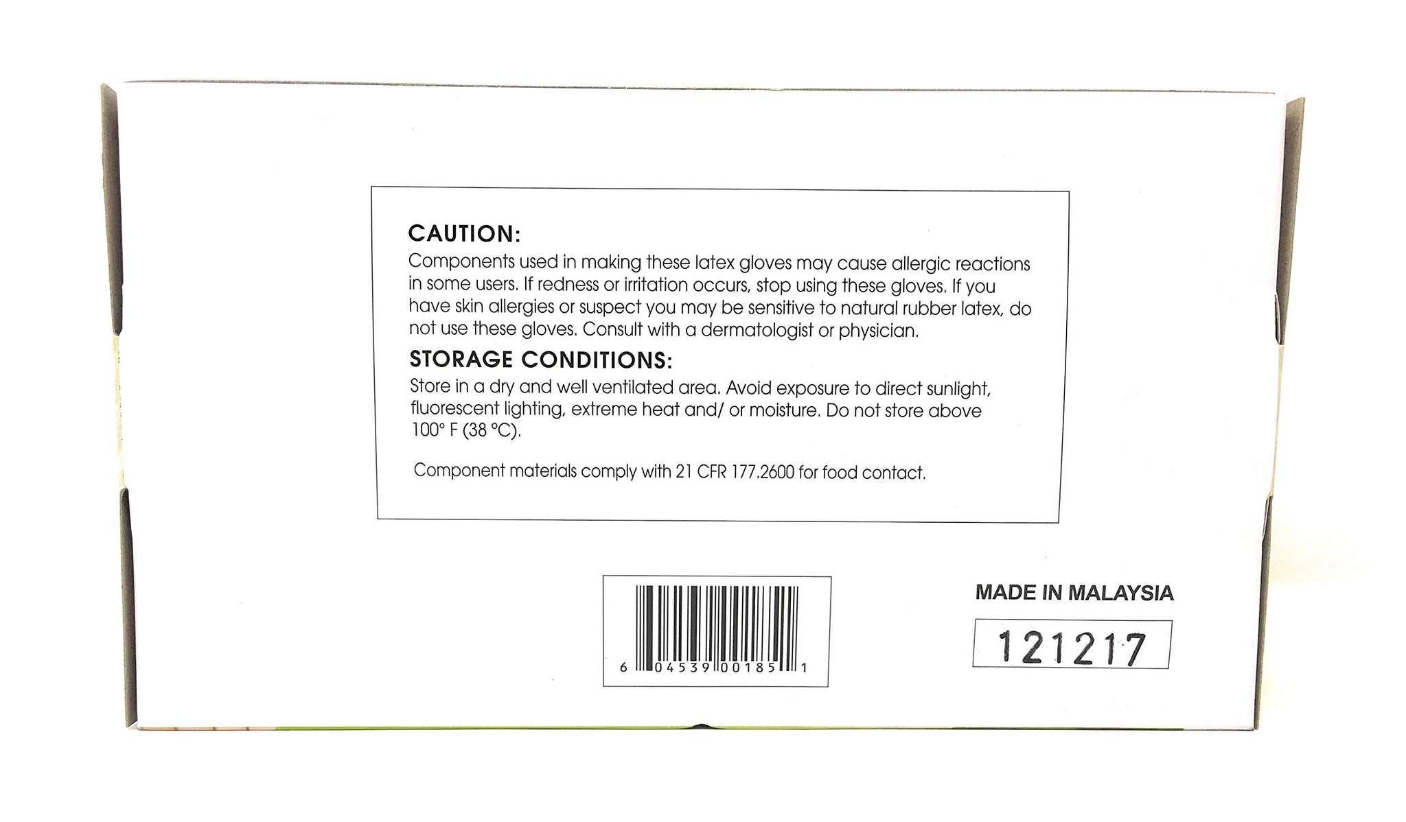 Emerald Digi-Gloves, Powder Free Disposable Latex Gloves (Medium)
