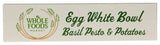 Whole Foods Market, Egg White Bowl Basil Pesto Potatoes, 7 Ounce