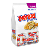 PAYDAY Peanut Caramel Snack Size, Candy Party Pack, 30.1 oz