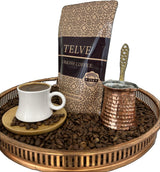 Telve Turkish Coffee, Premium Ground Arabica Beans, Fresh USA Roasted, (8.82 oz / 250 g)