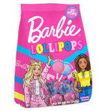 Barbie Party Supplies Lollipops Bulk - 25 Pack Individually Wrapped Party Favor Bag of Hard Candy Suckers Sweets Treats, Pinata, Stickers - Assorted