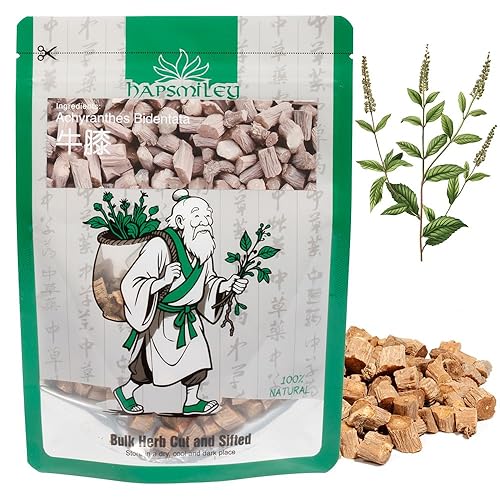 Hapsmiley Achyranthes Bidentata (Achyranthes Japonica/Niuxijingdao/Huai Niu Xi/??/??) - 100g (3.5 oz) Dried Herbal Plant - 100% Pure Natural