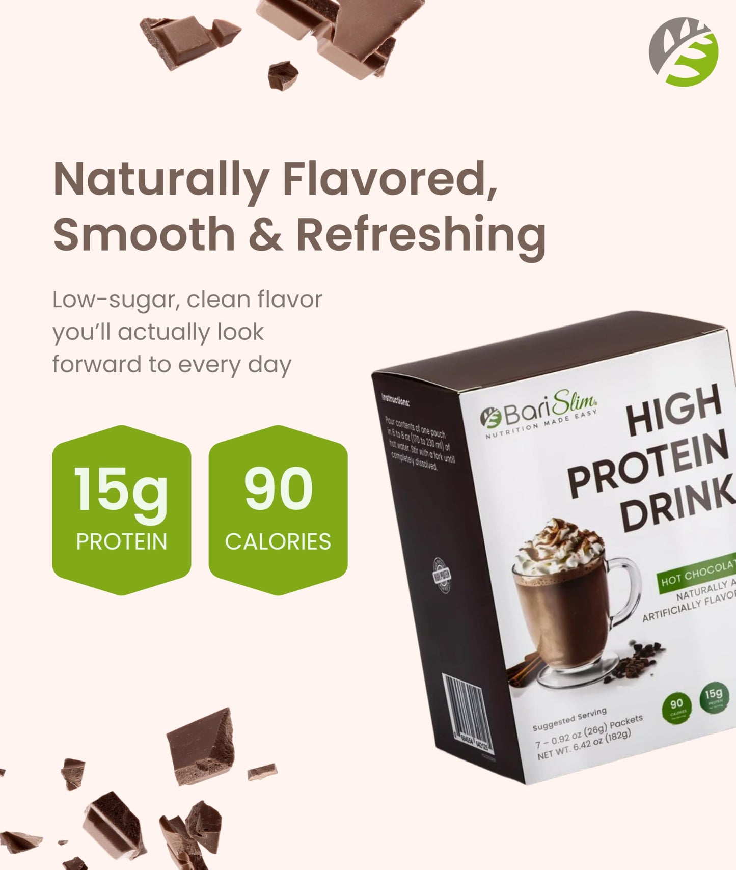 BariSlim High Protein Shake - Delicious & Nutritious Meal Replacement Shake - Low Sugar & Carb - Formulated for Bariatric Patients & Post-Weight Loss