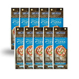 DeLallo, Italian Pizza Dough Kit, Pizza Crust Mix for Garlic Knots, Calzones, and Breadsticks, 00 Superfine Flour, Includes Instant Yeast Packet, Non-GMO, 17.6 oz Bag, (10 Pack)