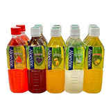Aloevine Fruity Fun Variety Pack |16.9 oz. pack of 10 l 2 watermelon, 2 grape, 2 mango, 2 coconut, 2 pineapple | plant based Vegetable Korean drinks