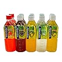 Aloevine Fruity Fun Variety Pack |16.9 oz. pack of 10 l 2 watermelon, 2 grape, 2 mango, 2 coconut, 2 pineapple | plant based Vegetable Korean drinks