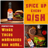 Lola’s Fine Hot Sauce - Ghost Pepper | All-Natural, Gluten-Free, Keto | Created With Jolokia “Ghost Peppers” | Perfect for Eggs, Nachos, and Brats | 6