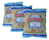 Trader Joe's Authentic Imported Italian Farfalle Bow Tie Pasta, 1-Lb Bag (Pack of 3)