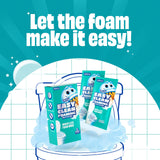 Scrubbing Bubbles Easy Clean Foaming Toilet Bowl Cleaner, Easy Toilet Drop In Powder Pouches, 100g (5 Pouches)