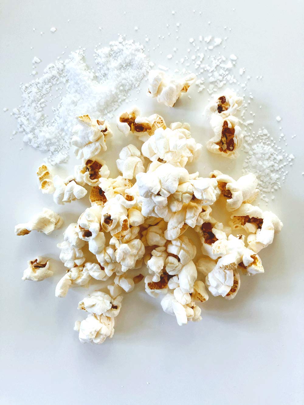 BjornQorn Mini Bag 30-Pack Cloudy (Salty) Popcorn - Vegan & Gluten-Free - Slow Roasted and Salted - (30 1oz bags)