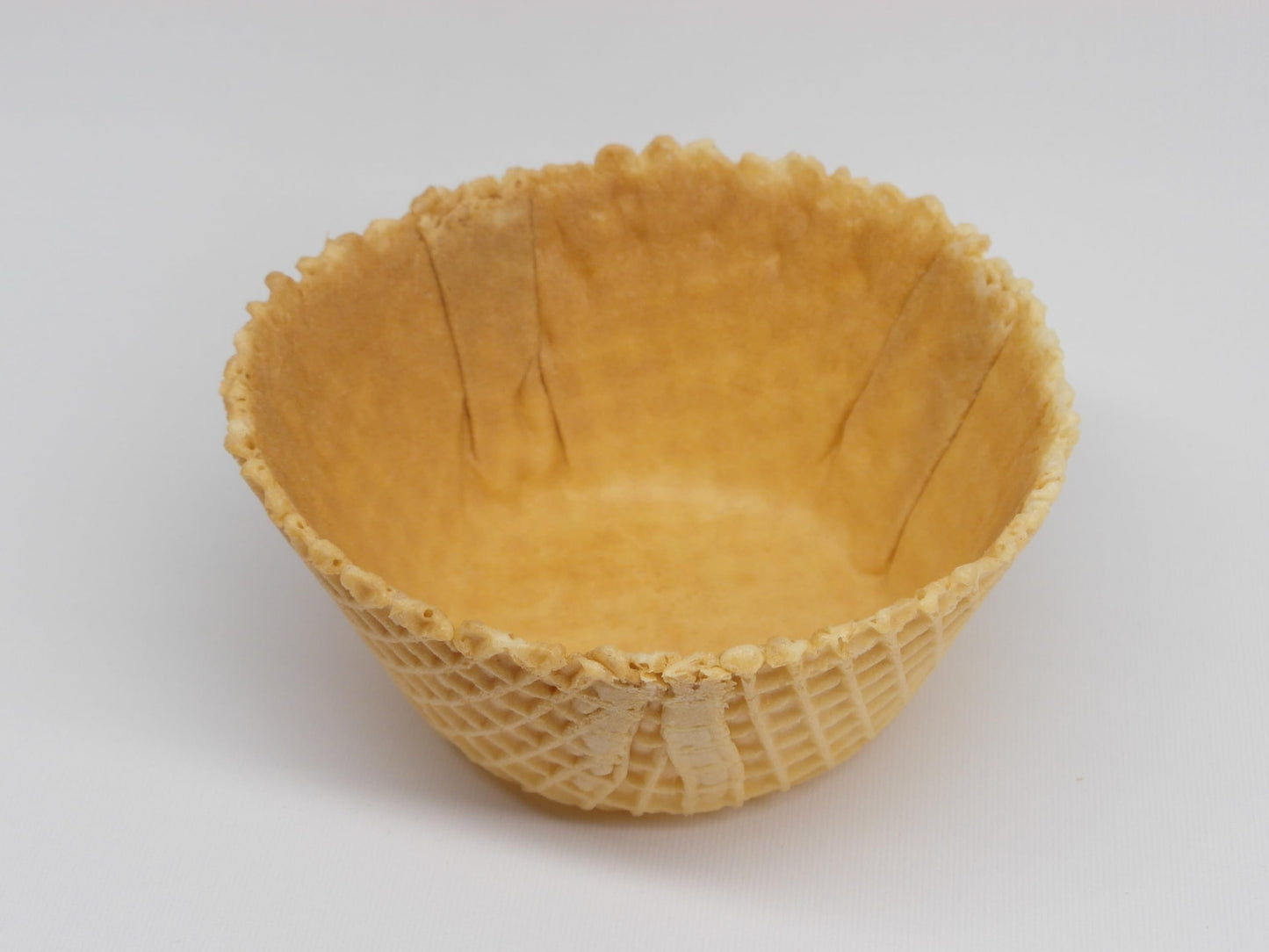 Waffle Bowls for Dessert -80 waffle bowls (10x8 pack) Classic Ice cream waffle bowl - Sweet, Crisp, Crunchy and Delicious - Ideal for Family