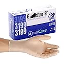 AmerCare Gladiator Synthetic Gloves, Powder Free, Small, Case of 1000