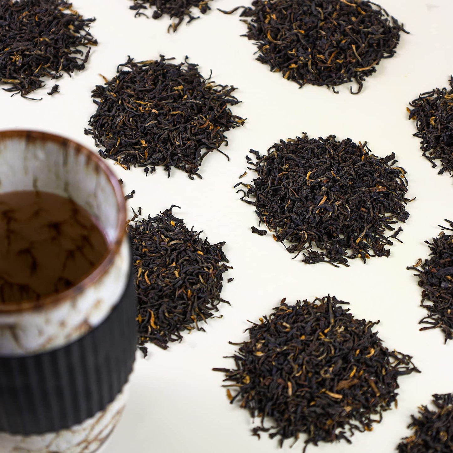 The Whistling Kettle Black Tea - Organic Energizing Caffeinated Black Tea - 4oz (76 servings) (Mokalbari East Assam)