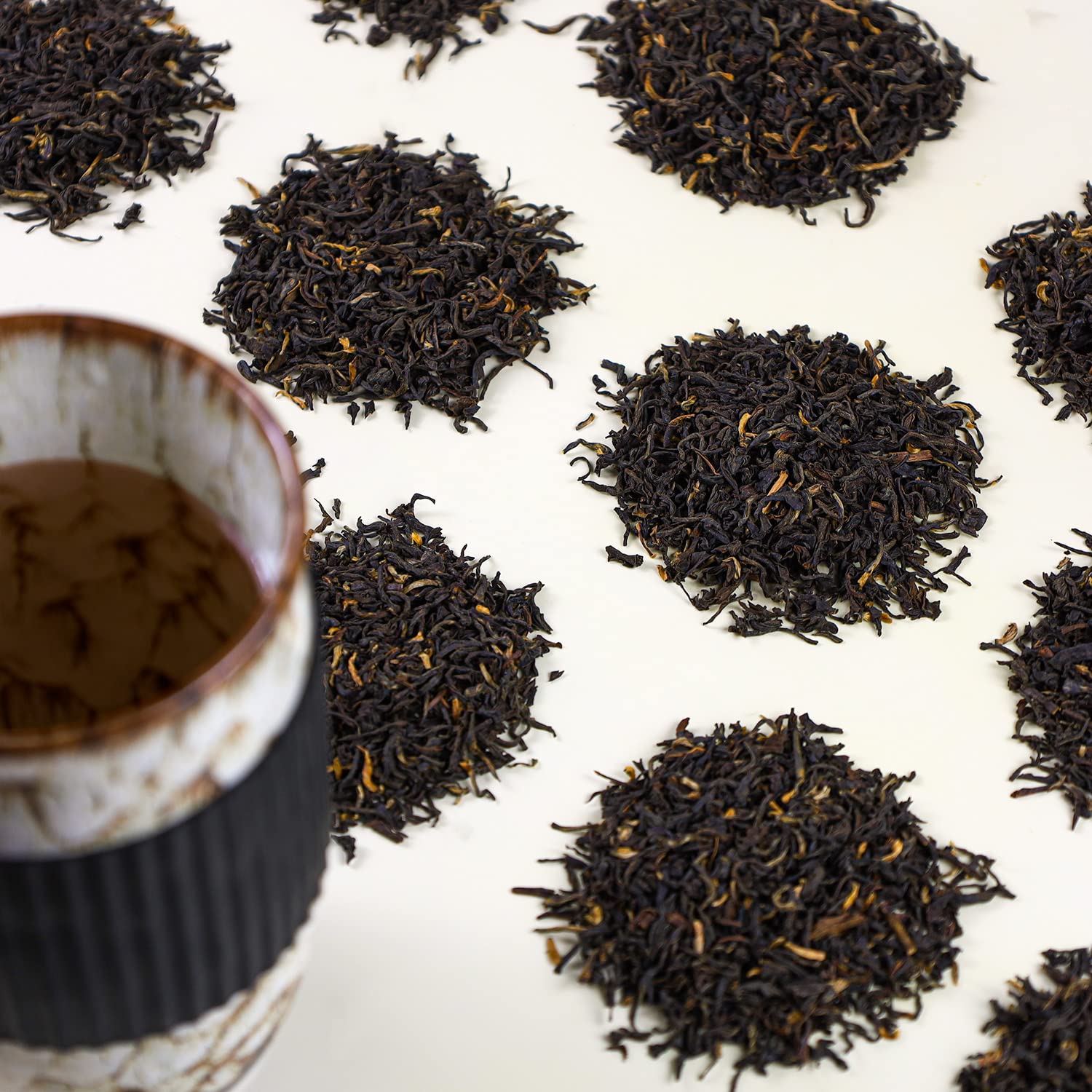 The Whistling Kettle Black Tea - Organic Energizing Caffeinated Black Tea - 4oz (76 servings) (Mokalbari East Assam)