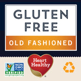 Quaker Gluten Free Old Fashioned Rolled Oats, Non GMO Project Verified, 24oz Resealable Bags (Pack of 4)