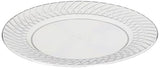 Member's Mark 6 1/4 in Clear Plastic Plates 110counts, 110Count