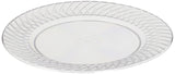 Member's Mark 6 1/4 in Clear Plastic Plates 110counts, 110Count