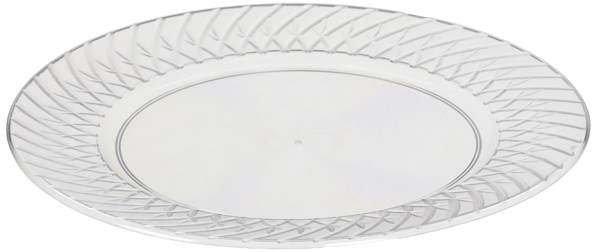 Member's Mark 6 1/4 in Clear Plastic Plates 110counts, 110Count