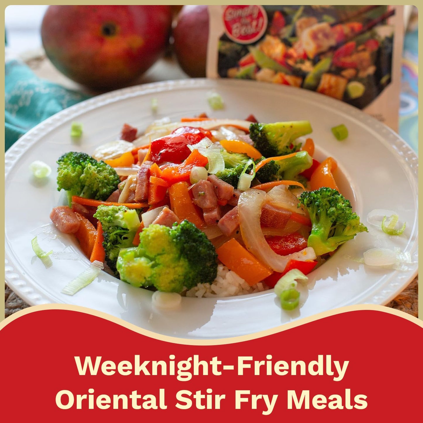 NOH Oriental Stir Fry Seasoning Mix, 1 oz Packet (Pack of 12) - Easy-to-Use Authentic Asian Stir Fry Seasoning Mix, Ideal for Beef, Chicken, Pork