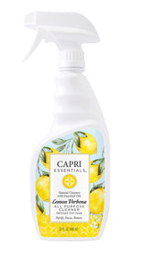CAPRI ESSENTIALS APC, Household Dust Remover, Kitchen Counter Surface Spray, Removes Grime, Blend of Essential Oils, Lemon Verbena, 23 FL Oz