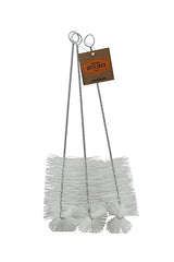 The Weekend Brewer 3pk Bottle Brushes great for cleaning Beer, Wine, Water, Soda, Kombucha, etc