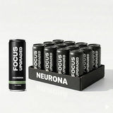 NEURONA Smart Energy Drink for Focus & Productivity - Dynamine & Alpha-GPC - Nootropics & Adaptogens - Jitter Free Energy, Mental Clarity, Brain