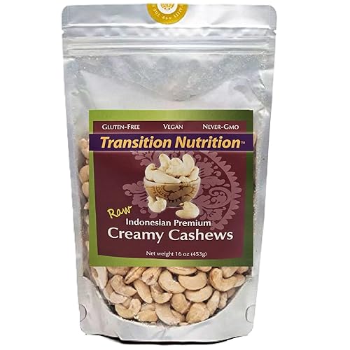 Divine Organics, 16oz Raw Indonesian Cashews