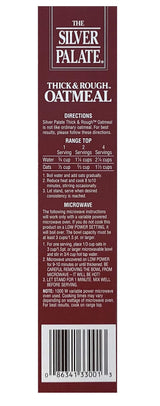 The Silver Palate Oatmeal, Thick & Rough, 14-Ounce Box (Pack of 4)