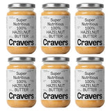 Cravers 100% Hazlenut Butter Spread, All Natural Keto Snack, Low Carb, Sugar Free, Gluten Free, Paleo, Vegan, Kosher, Non-GMO & High Protein, Hazelnut