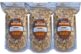 Signature Popcorn, Classic Caramel Popcorn Snack, 3-Pack Large Resealable Bags, Gourmet Popcorn, Gluten-Free, Sweet & Crunchy Treat, Non-GMO, Made