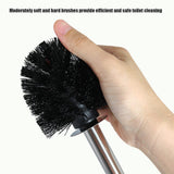 Toilet Brush,Toilet Bowl Cleaner, Toilet Brush and Holder, Toilet Bowl Brush, Lockable Thread Convenient Practical Efficient Safe Reliable Durable