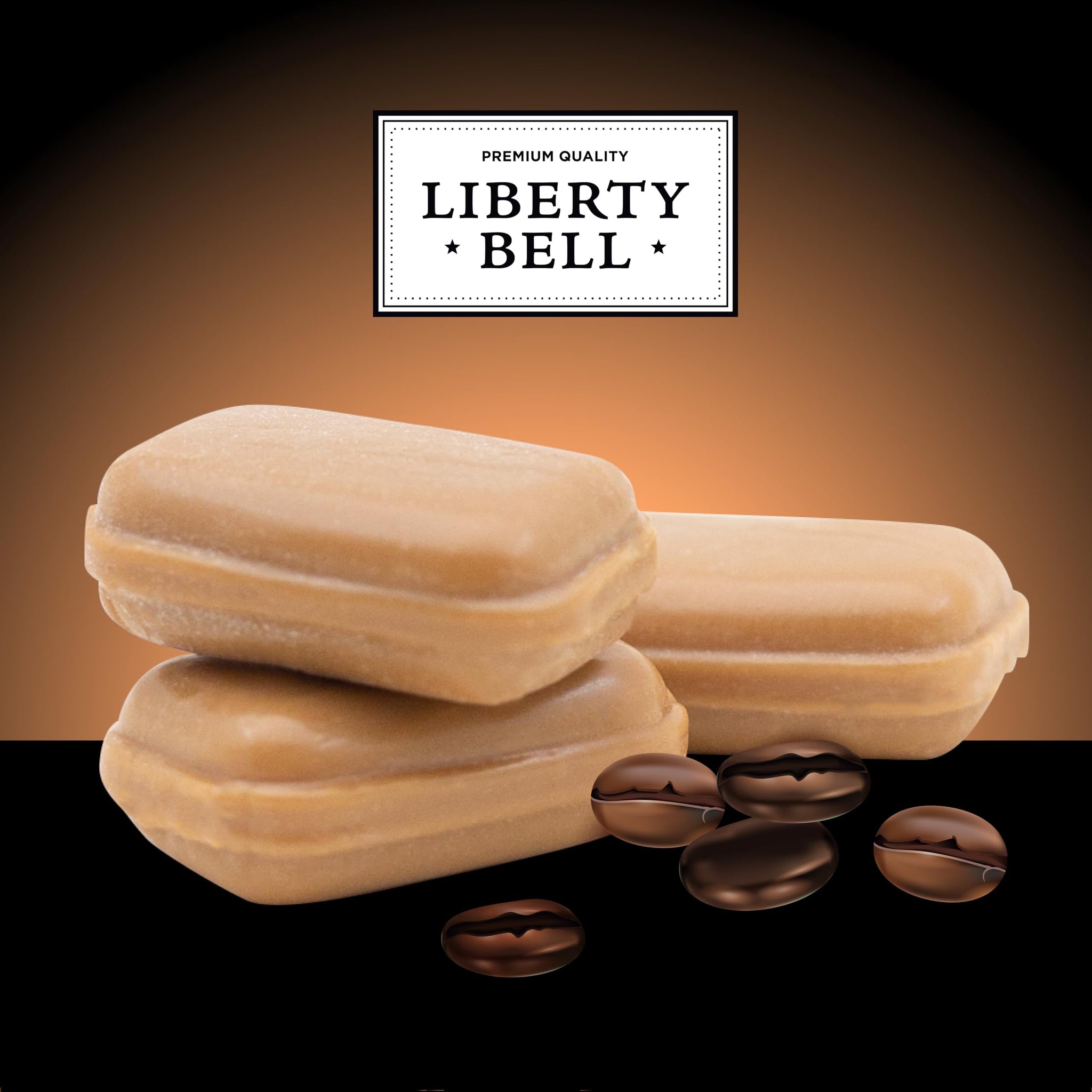 Milk Coffee Candy | 1 Lb Bag - 125 Count | Coffee Hard Candy Individually Wrapped | Caffeinated Candies for Office | Desk & Travel Treat | Creamy