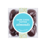 Sugarfina Dark Chocolate Toffee Almonds Small Candy Cube, Chocolate Bites, 2.7 oz, 3 Count
