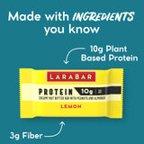 Larabar Lemon Protein Bars, Peanuts and Almonds, 10g Protein, Gluten Free, 12 Ct, 19.08 oz