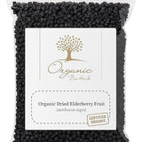 Organic Bio Herbs-Organic Dried Elderberry Fruit (Sambucus Nigra) 6 Oz.