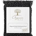 Organic Bio Herbs-Organic Dried Elderberry Fruit (Sambucus Nigra) 6 Oz.