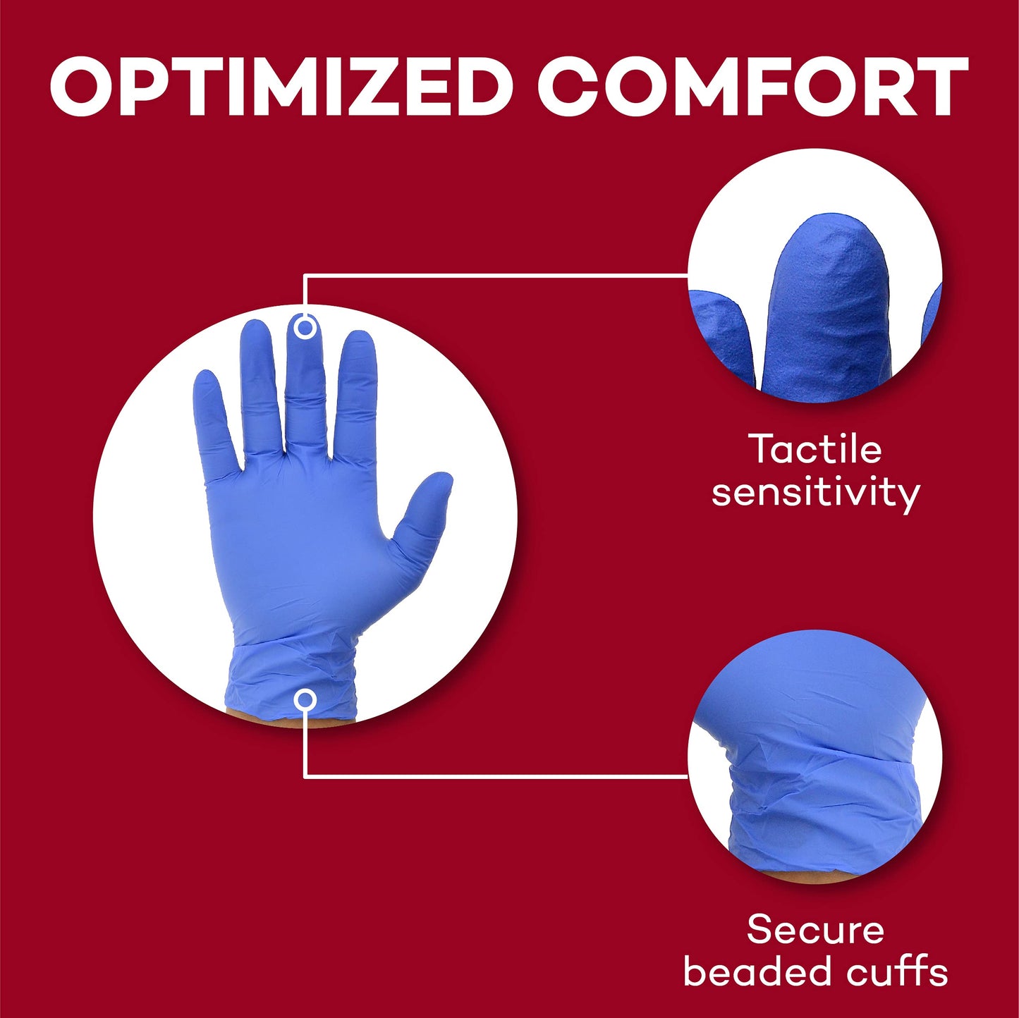 Dealmed Medical Exam Gloves - 200 Count XS Nitrile Gloves, Disposable Non-Irritating Latex Free, Multi-Purpose Use for a First Aid Kit and Medical