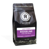 Rothrock Coffee - Ridgeline - Medium Roast - Whole Bean coffee - Colombian - blend coffee - 12oz Bag