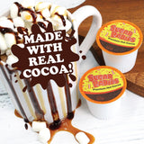 Sugar Babies Hot Cocoa Pods, Caramel Flavor, Compatible with Keurig K-Cup Brewers, 12 Count - Smooth and Creamy Caramel Cocoa Treat