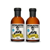 True Made Foods Pitmaster Original (Kansas City-Style) Barbecue Sauce, Thick and Sweet, Low Sugar, Gluten Free, Ideal for Ribs, Pork, Chicken or any