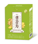 Songwon Traditional Ginger Tea, 15g x 15 Tea Sticks (1 Pack)