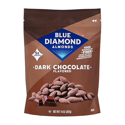 Blue Diamond Almonds, Oven Roasted Cocoa Dusted Almonds, 14 Ounce