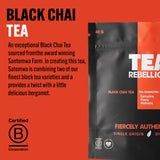 Tea Rebellion | Premium Hand Picked Ayurvedic Chai Tea | Single Origin, Spicy and Sweet Nepali Heritage | AVPA 1st Prize Winner | 40G Loose Leaf Tea