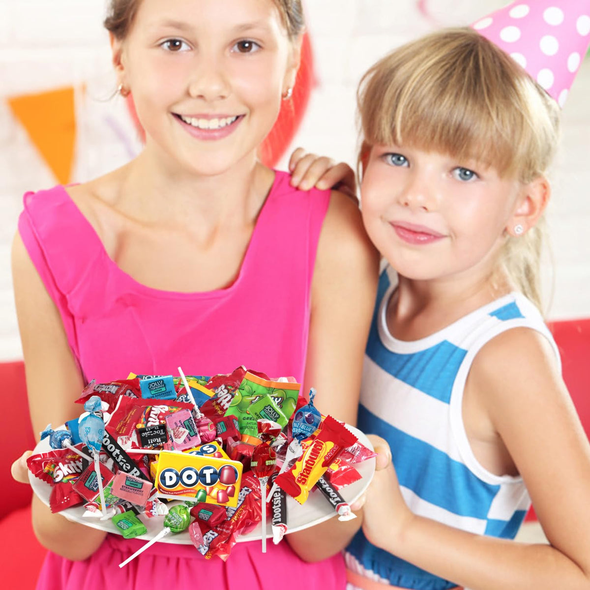 Candy Variety Pack 5 lb 250 Ct, Bulk Individually Wrapped Fun Size Candy