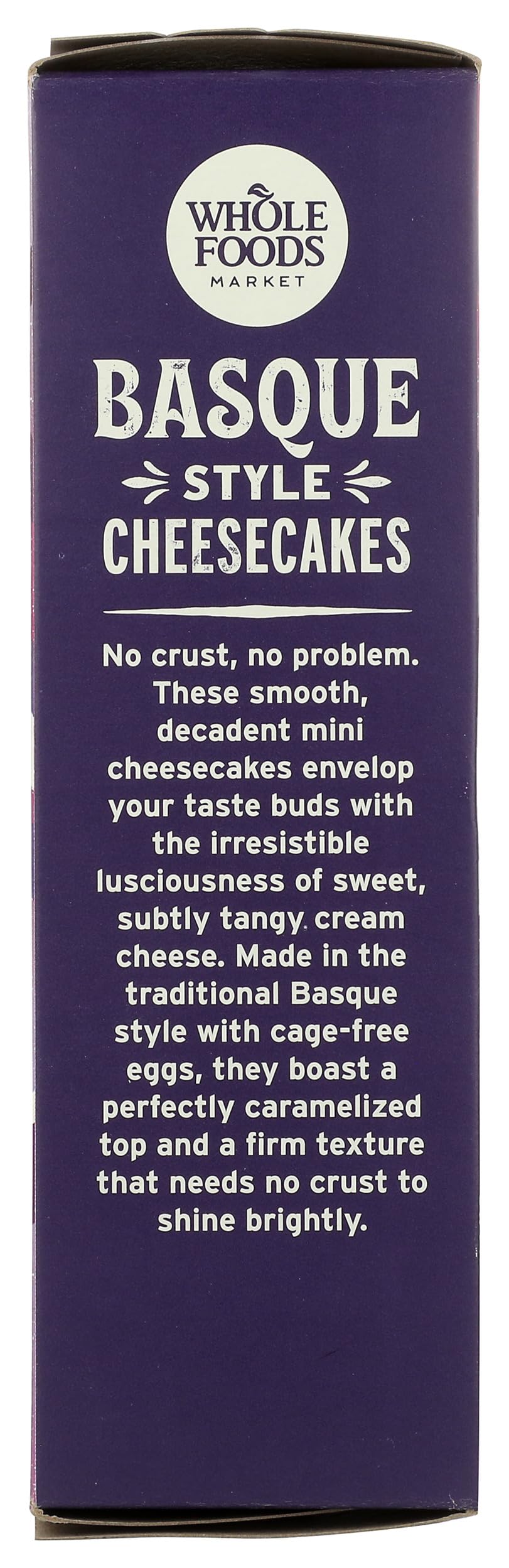 Whole Foods Market Basque-Style Cheesecake, 10.2 OZ