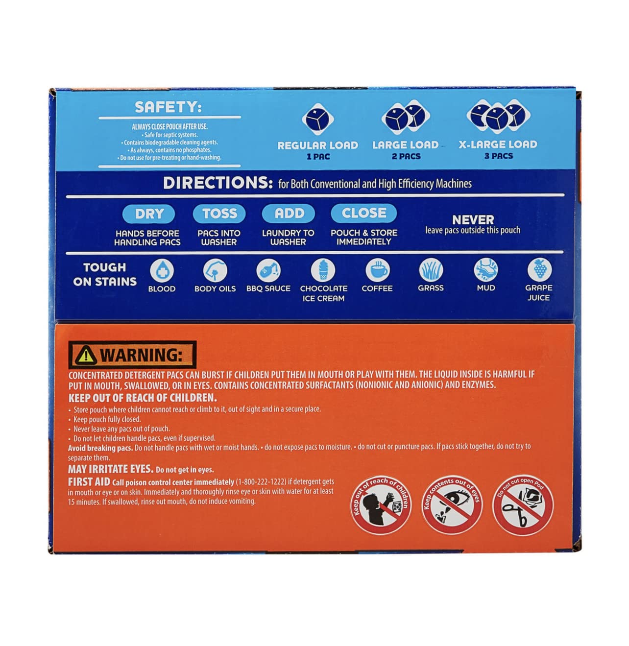 Ultimate Clean Laundry Detergent Power Pacs (130 loads)