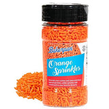 Bakerpan Orange Jimmies Sprinkles - 6 Ounces Orange Sprinkles for Cake Decorating - Edible Sprinkles for Cupcakes, Ice Cream, Cake Decorations (Made