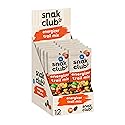 Snak Club Energizer Trail Mix with Roasted Salted Peanuts, Raisins, Chocolatey Candies, Roasted Almonds, Gluten-Free and Kosher Snack, 2 oz Bags, 12