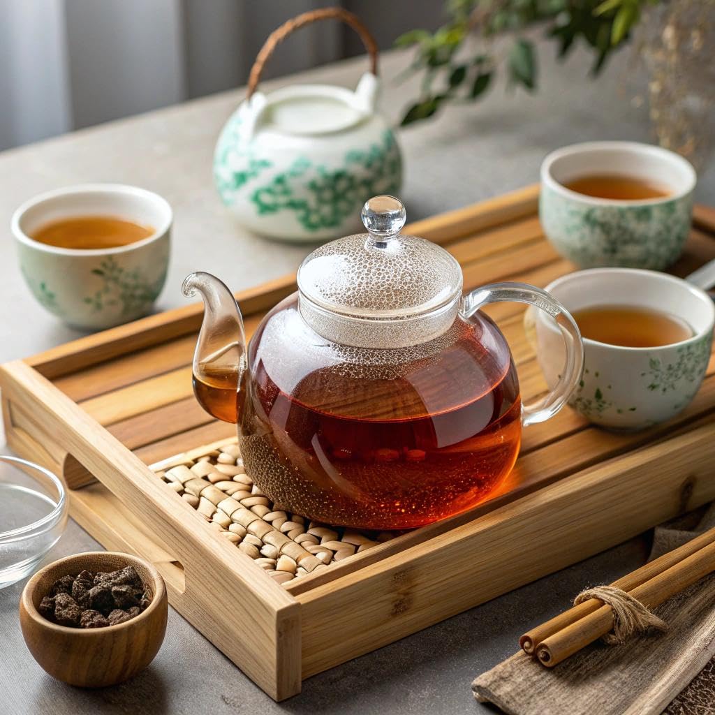 Numi Organic Emperor’s Pu-erh Tea Loose Leaf, Aged Yunnan Caffeinated Black Tea, 16 oz Bulk Pouch, Smooth Earthy Bold Flavor, Brews 200 Cups